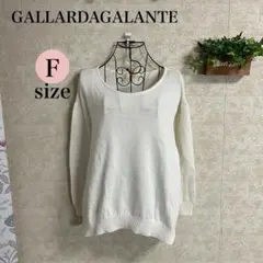 GALLARDAGALANTE ホワイト ニット セーター Fサイズ
