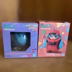 ガンダム×初音ミク シャアザクぐるみ＆元気なハロスピーカーミクver. ２点