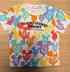 東京ディズニーリゾート Tシャツ 90cm　バルーン柄のサムネイル