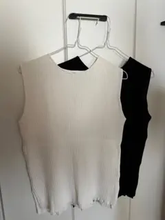 【試着のみ】ムルーア ニットタンク