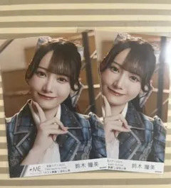 ≠ME ノイミー 鈴木瞳美　生写真 神様の言うとーり② 歌唱衣装　 直筆サイン入 ≠ME 10thシングル「モブノデレラ/神様の言うとーり！」発売記念