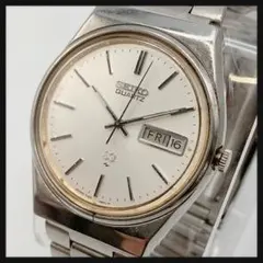 【新電池】SEIKO セイコー★腕時計 海外モデル メンズ クオーツ デイデイト