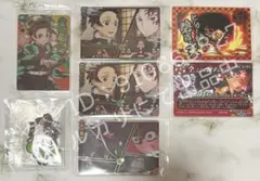 鬼滅の刃 竈門炭治郎 ウエハース 回顧カード ばんちょうこう 銀だこ セット