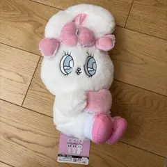 エスターバニー　フリルリボンBIGぬいぐるみ 白　ホワイト