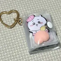 キーホルダー付きミニシール帳　おすそわけ♡