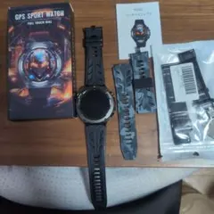 GPS機能搭載ミリタリーグレードス♥♥ウォッチ専用ベルト3組おまけします