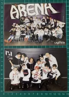 【匿名配送】ラポスタ LAPOSTA 2024 ポストカード FC限定 INI