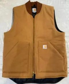 カーハート Carhartt キルティングダックベスト 希少Mサイズのサムネイル