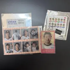 阪神タイガース 大山悠輔 証明写真風ステッカー 虎耳アクリルキーホルダーのサムネイル