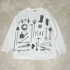 90'S rel.e.vant.products L/S Tee 農具 USA製のサムネイル