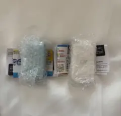 なつかしのガラケーマスコット ガチャガチャ ホワイト ライトブルー