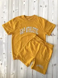 【美品】GAP kids セットアップ 上XL 下L マスタード 上下サイズ違い