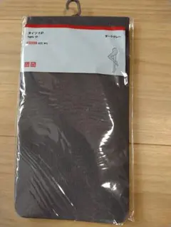 ユニクロ　ダークグレー タイツ 80デニール　 M/Lサイズ