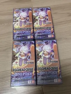 エッグヘッドクライシス　EGGHEAD CRISIS 4BOX未開封テープ付き