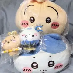 うさぎ ハチワレ もっちる 討伐マスコット 4点セット