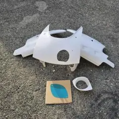 FRP製 NS-1用 耐久フルカウル スモーク ライト付 FRP製 NS-1用 耐久フルカウルスモークNタイプシート純正テール用