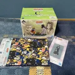 一番くじ　NARUT波の国編　c賞うずまきナルト＆白　おまけ付き
