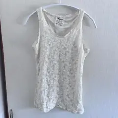 INGNI レースタンクトップ ホワイト