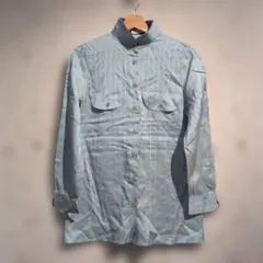 80s GIORGIO ARMANI スタンドカラーシルクシャツ アーカイブのサムネイル
