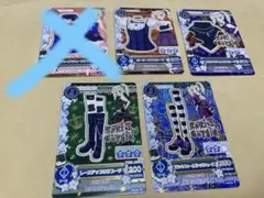 アイカツカード　藤堂ユリカ　ロリゴシック　まとめ売り　ブロックチェックスカート