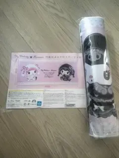 My Melody & Kuromi 月夜のメロクロラバーマット