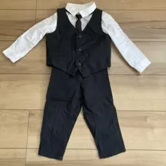 【中古】H&M男の子ベビー用フォーマルスーツ 80-90