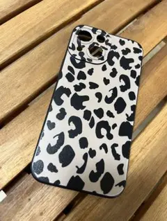 iPhone13miniケース　レオパード
