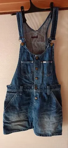 LEE　サロペットスカート　ショート　S