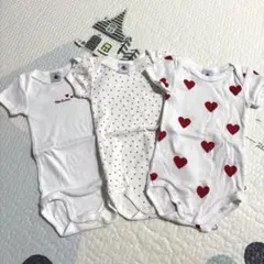 プチバトー 肌着 半袖ボディ 12m/74cm