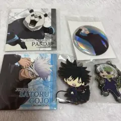 呪術廻戦 マグネット 缶バッジ ラバーマスコット アクキー 五条 伏黒