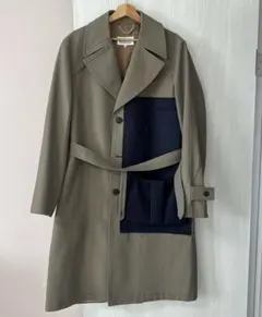 ★Maison Margiela★ ウールトレンチコート ステンカラーコート48のサムネイル