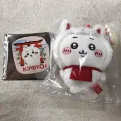 ちいかわ もぐもぐ本舗 伏見稲荷なマスコット トレーディングアクリルバッジ