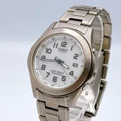 カシオ リニエージ ウェーブセプター ソーラー電波 メンズ腕時計 動作良好