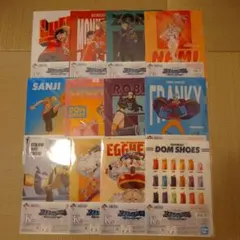 一番くじ ワンピース 未来島エッグヘッド　K賞 クリアファイルセット　セミコンプ