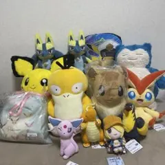 ポケモン　ぬいぐるみ　リュック　ブランケット　13点セット