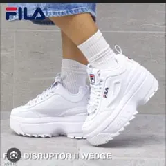 FILA 厚底スニーカー Disruptor Ⅱ Wedge Premium