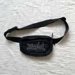 xgirl ボディバッグ・ウエストポーチ ブラック 雑誌付録