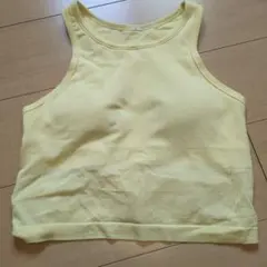 lululemon カップ付きタンクトップ イエローのサムネイル