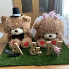 ウェルカムスペース　ウェディング　ぬいぐるみ　装飾
