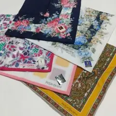 YVES SAINT LAURENT ハンカチ5枚セット