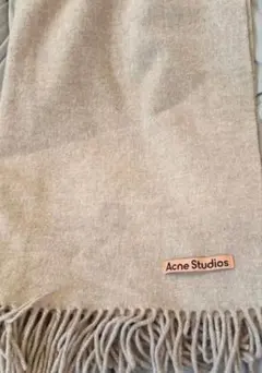 美品　Acne Studios ウールストール ベージュのサムネイル