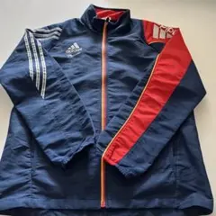 adidas プロフェッショナルジャージ ネイビー/レッド