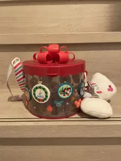 ポップコーンバケット　ディズニー　クリスマス