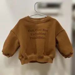 Jessyca Kids ブラウン トレーナー　韓国子供服