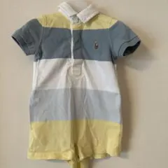 Polo Ralph Lauren ボーダー ロンパースのサムネイル