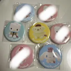 サンリオピューロランド限定 ランダム ぬいぐるみ缶バッジ