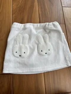 petit main ミッフィー　コーデュロイ　スカート 90