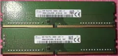 デスクトップPC用SKhynixPC4-3200AA32GB( 16GB×2枚) - メルカリ