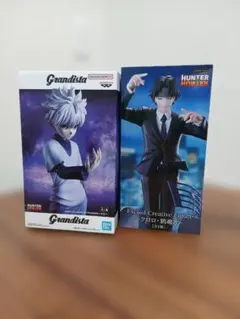 HUNTER×HUNTER フィギュア キルア クロロ 2体セット 未開封