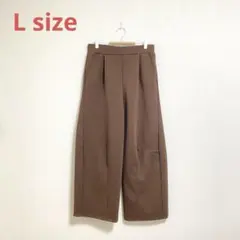 しまむら mysa closet 田中里奈 ダンボールコクーンパンツ ブラウン